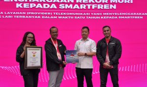SMARTFREN Catat Rekor Nasional Penyelenggara Ajang Lari Terbanyak Dalam Satu Tahun