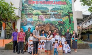 ITDC Dukung Pemulihan Pendidikan dan Kebutuhan Dasar Warga Pasca Banjir Padangsambian